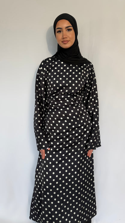 Robe à pois