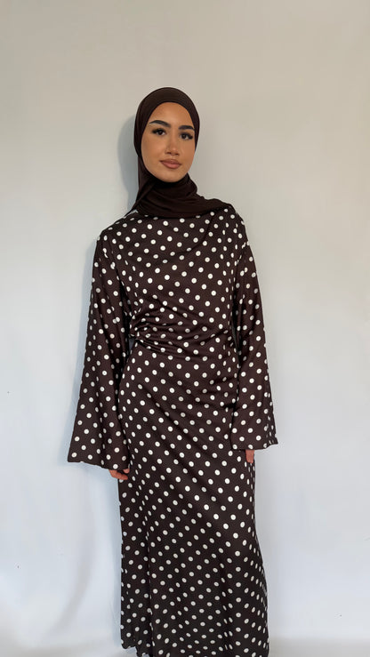 Robe à pois