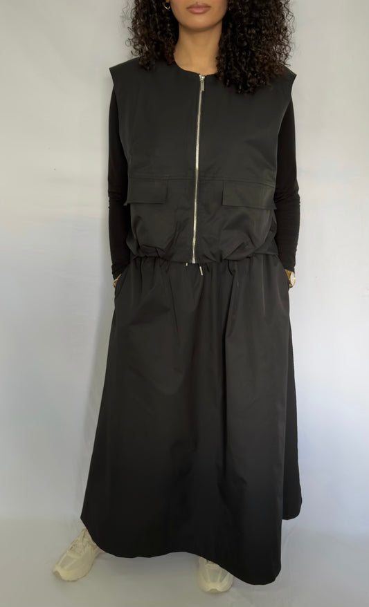 Ensemble parachute noir