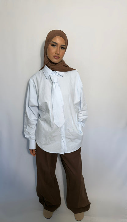 Chemise cravate