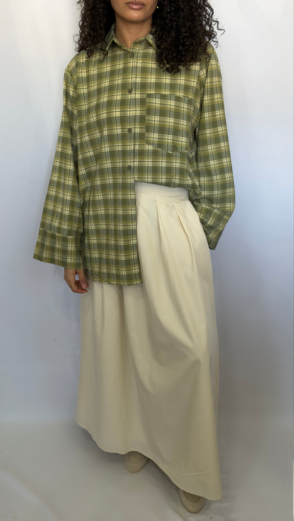 Chemise bûcheron verte