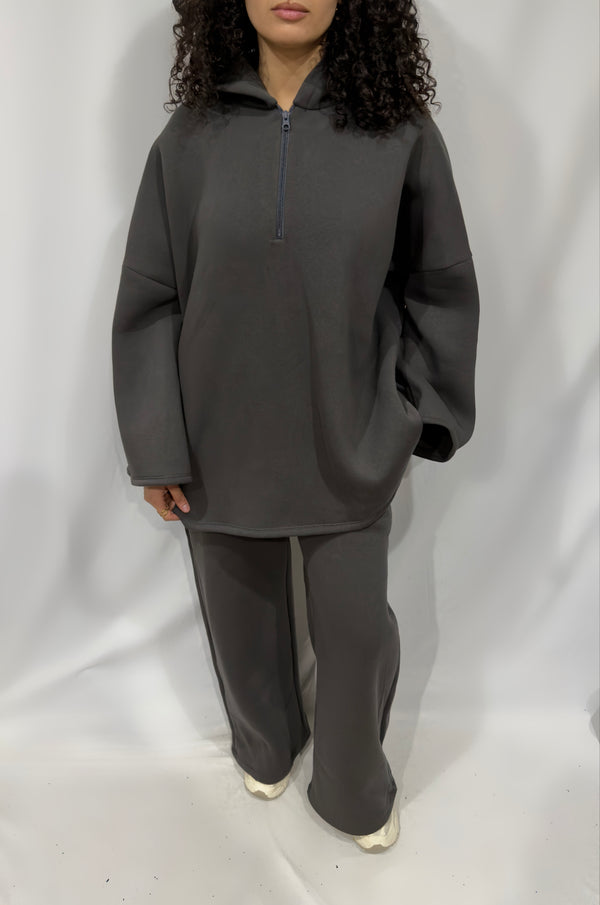 Ensemble jogging gris